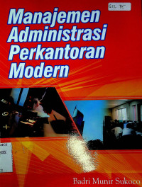 Image of Manajemen Administrasi Perkantoran Modern