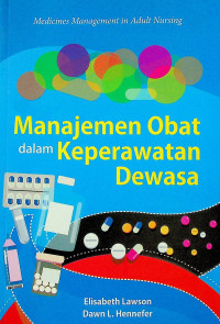 Image of Manajemen Obat dalam Keperawatan Dewasa