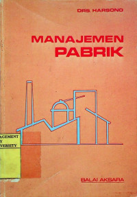 Image of MANAJEMEN PABRIK