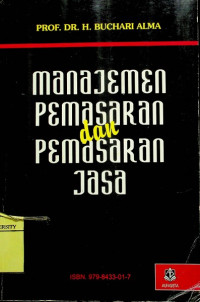 Image of Manajemen Pemasaran dan Pemasaran Jasa