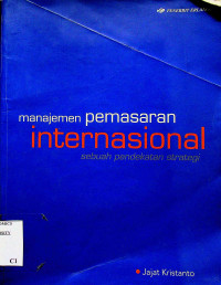 Image of manajemen pemasaran internasional, sebuah pendekatan strategi