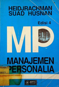 Image of MANAJEMEN PERSONALIA, EDISI 4