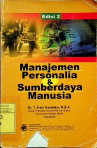 Image of Manajemen Personalia & Sumberdaya Manusia, Edisi 2