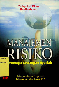 Image of MANAJEMEN RISIKO: Lembaga Keuangan Syariah