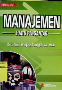 Image of MANAJEMEN, SUATU PENGANTAR, Edisi Revisi