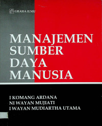 Image of MANAJEMEN SUMBER DAYA MANUSIA