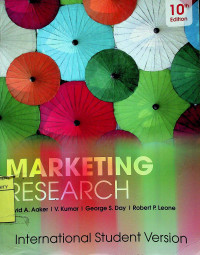 Image of MARKETING RESEARCH, 10 Edition