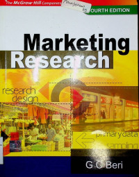 Image of Marketing Research, FOURTH EDITION