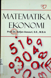 Image of MATEMATIKA EKONOMI