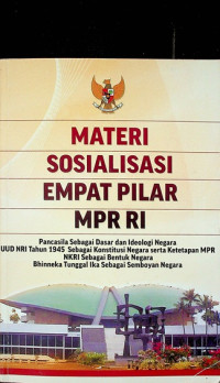Image of MATERI SOSIALISASI EMPAT PILAR MPR RI