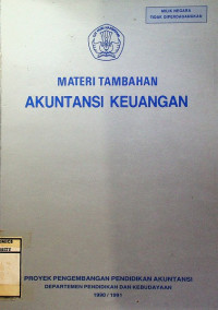 Image of MATERI TAMBAHAN AKUNTANSI KEUANGAN