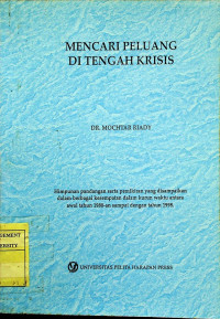 Image of MENCARI PELUANG DI TENGAH KRISIS
