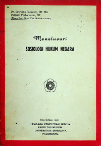 Image of Menelusuri Sosiologi Hukum Negara