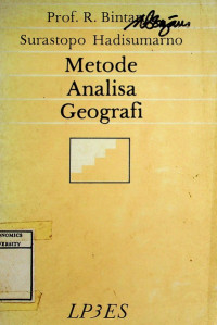 Image of Metode Analisa Geografi