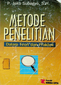 Image of METODE PENELITIAN: Dalam Teori dan Praktek