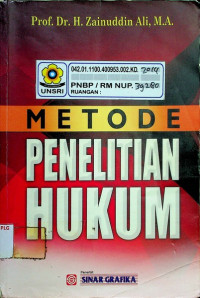 Image of METODE PENELITIAN HUKUM