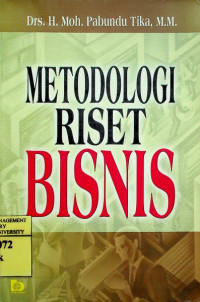 Image of METODOLOGI RISET BISNIS