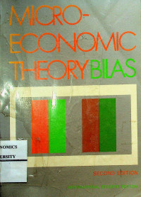 Image of MICRO- ECONOMIC THEORY, SECOND EDITION