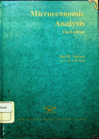 Image of Microeconomic Analysis, Third Edition