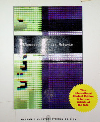 Image of Microeconomics and Behavior, Eighth Edition