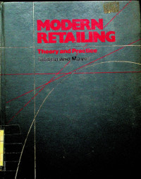 Image of MODERN RETAILING: Theory and Practice