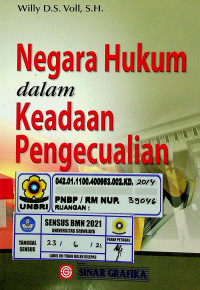 Image of Negara Hukum dalam Keadaan Pengecualian