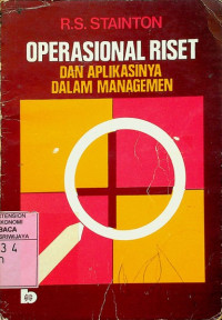 Image of OPERASIONAL RISET DAN APLIKASINYA DALAM MANAGEMEN