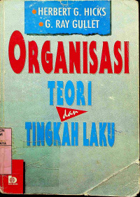 Image of ORGANISASI TEORI dan TINGKAH LAKU