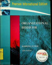 Image of ORGANIZATIONAL BEHAVIOR, 13th Edition