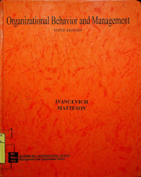 Image of Organizational Behavior and Managment, Fifth Edition