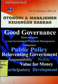 Image of OTONOMI & MANAJEMEN KEUANGAN DAERAH