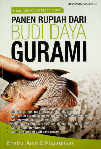 Image of PANEN RUPIAH DARI BUDI DAYA GURAMI