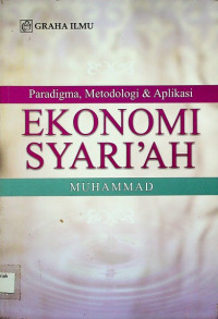 Image of Paradigma, Metodologi & Aplikasi EKONOMI SYARI’AH