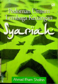 Image of Pedoman Umum Lembaga Keuangan Syariah