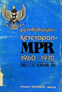 Image of pembahasan ketetapan MPR 1960-1978