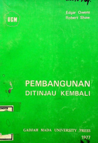 Image of PEMBANGUNAN DITINJAU KEMBALI