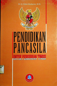 Image of PENDIDIKAN PANCASILA UNTUK PERGURUAN TINGGI