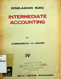 Image of PENELAAHAN BUKU: INTERMEDIATE ACCOUNTING IV