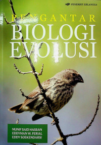 Image of PENGANTAR BIOLOGI EVOLUSI