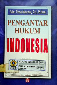 Image of PENGANTAR HUKUM INDONESIA
