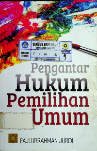 Image of Pengantar Hukum Pemilihan Umum