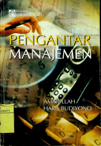 Image of PENGANTAR MANAJEMEN