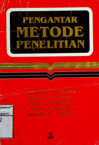 Image of PENGANTAR METODE PENELITIAN