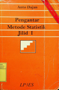 Image of Pengantar Metode Statistik Jilid I