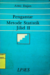 Image of Pengantar Metode Statistik Jilid II