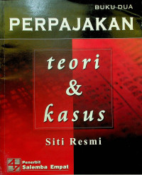 Image of PERPAJAKAN : terori & kasus, BUKU DUA