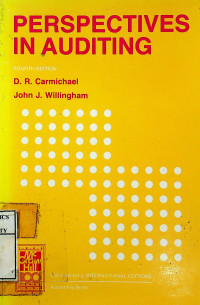 Image of PERSPECTIVES IN AUDITING, FOURTH EDITION