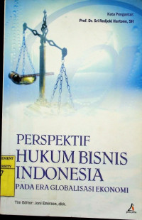 Image of PERSPEKTIF HUKUM BISNIS INDONESIA PADA ERA GLOBALISASI EKONOMI