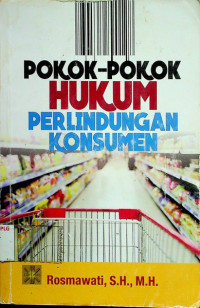 Image of POKOK-POKOK HUKUM PERLINDUNGAN KONSUMEN