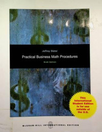 Image of Practical Business Math Procedures, Ninth Edition